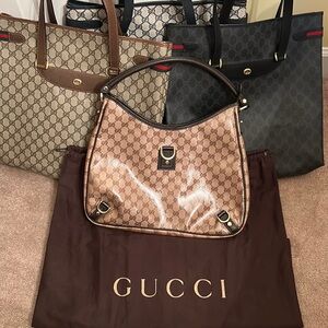 Gucci Crystal Hobo Bag